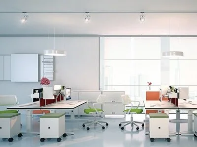 Sauber gepflegte Büro- und Praxisräume